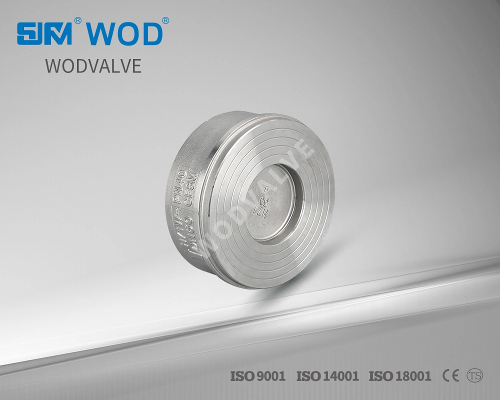 High and Media of Temperature Structure Stainless Steel Wafer Stop Check Valves