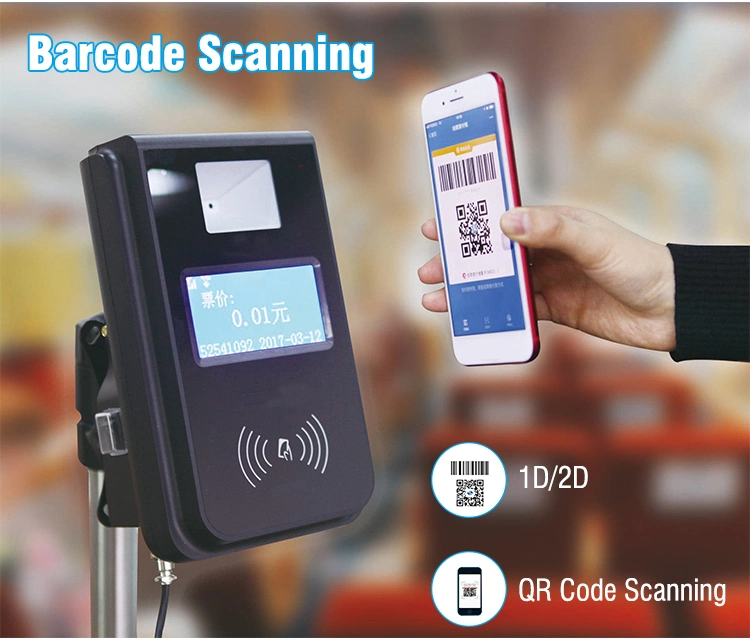 EMV GPS WiFi Linux 3,0 Öffentliche Verkehrsmittel Zahlung E-Ticketing Card Prepaid-Ticketing-System für den Reader Bus P18-L2