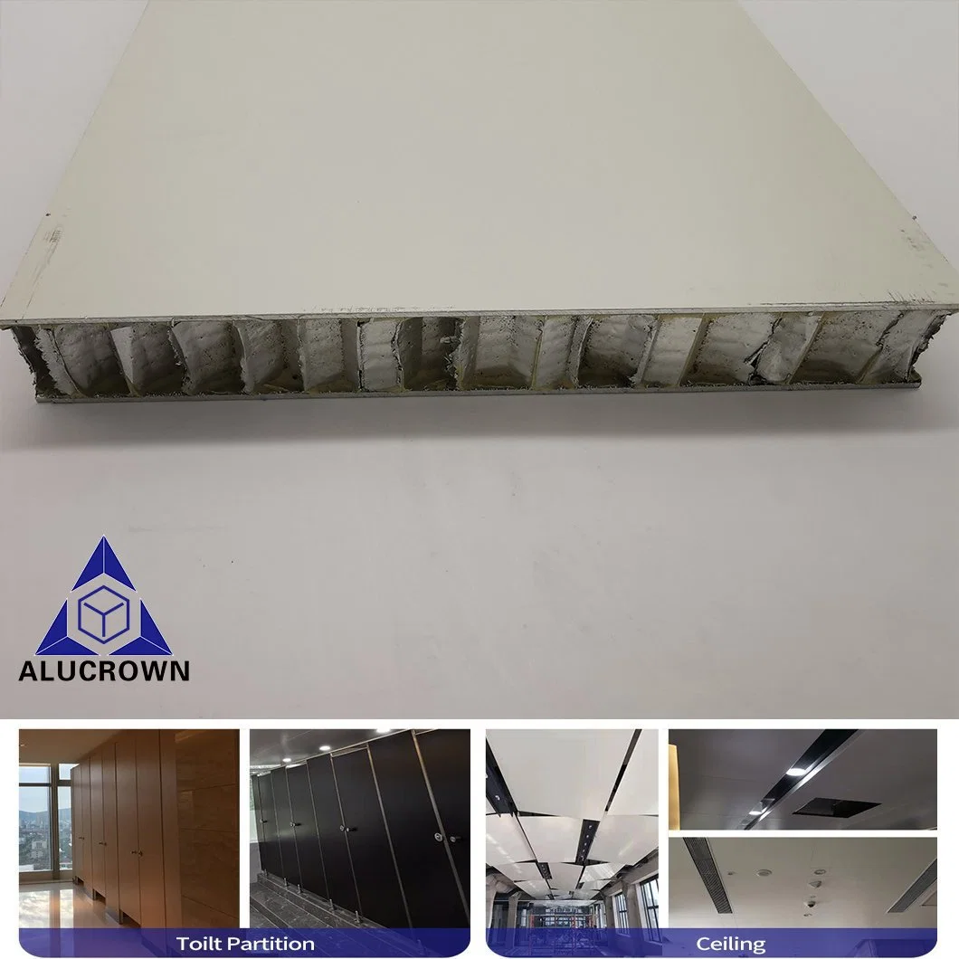 Marine HPL Laminated Aluminum Honeycomb Composite Sandwich Pane