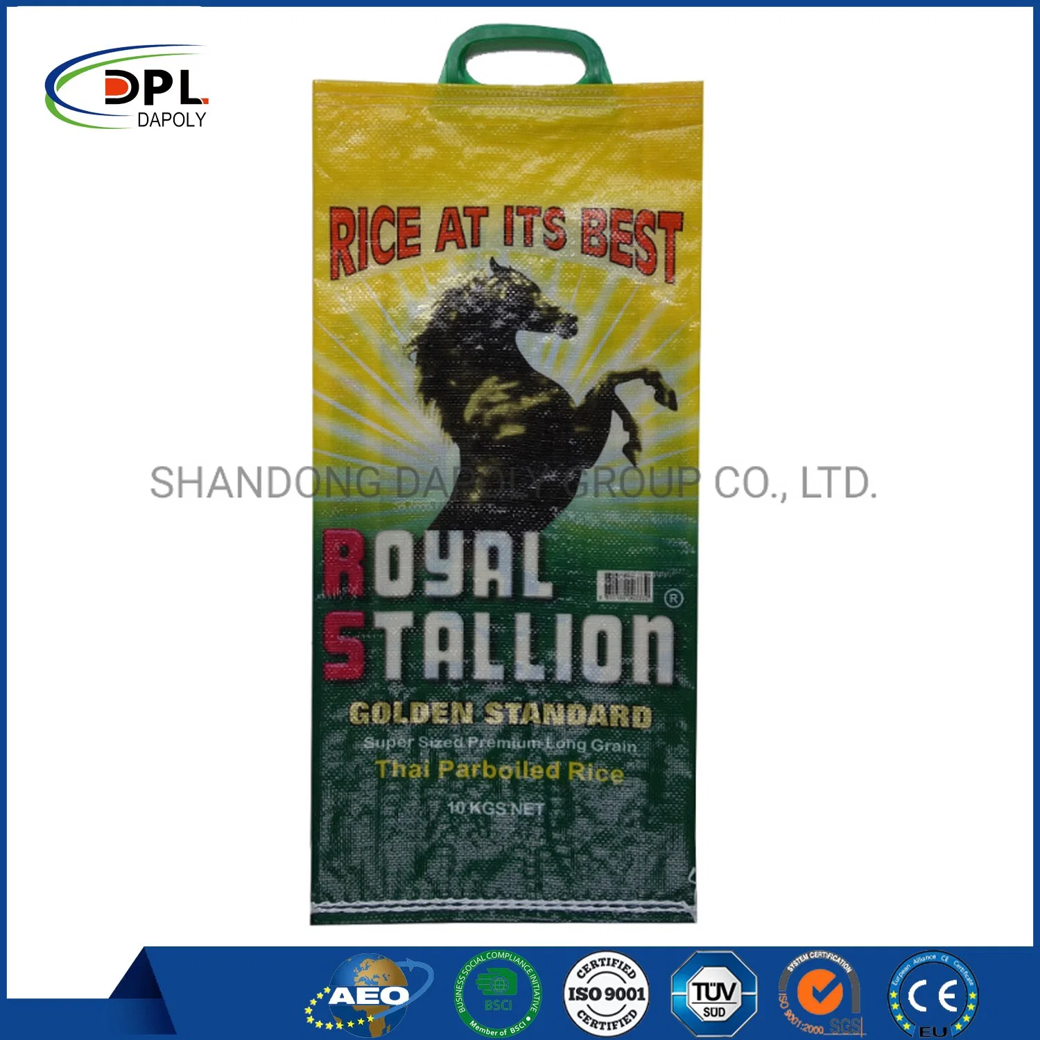 Manufacturer Cheap Price PP Woven Bag for 25kg 50kg Rice Packing Sell