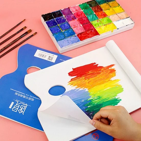 Disposable Painting Palette That Environmental Friendly Cultural Products