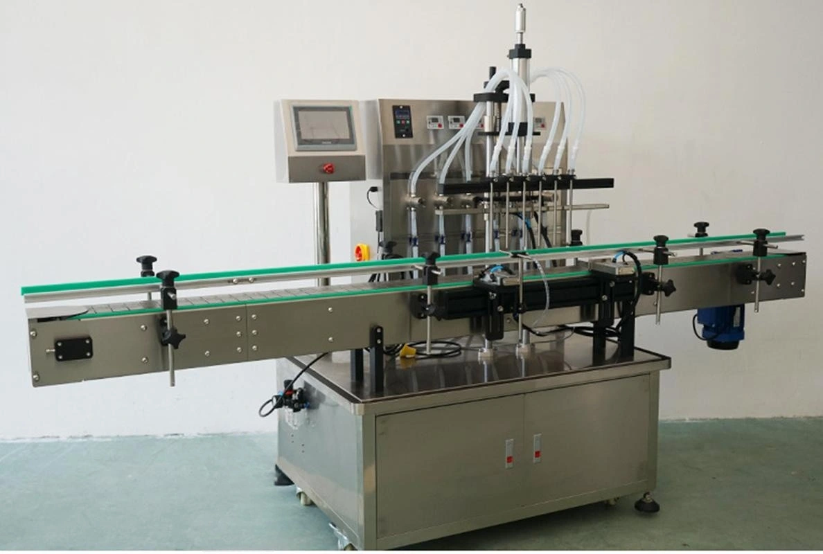 Normal Pressure 6 Heads Edible Oil Filling Machine