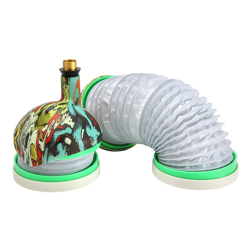 Sirui Caterpillar Plastic Folding portable Tobacco Pipe pour fumer du verre Utilisation de conduites d'eau