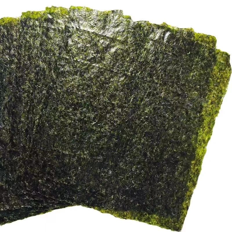 10/50/100 Sheets PCS OEM Factory Asia Japanese Yaki Sushi Roasted Seaweed Cuisine Foodstuff