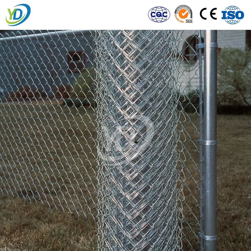 Yeeda Wire Mesh 4 FT Chain Link Fence Manufacturers China Polywire Electric Fence 100 X 100 mm Galvanized Steel Chain Link Fence