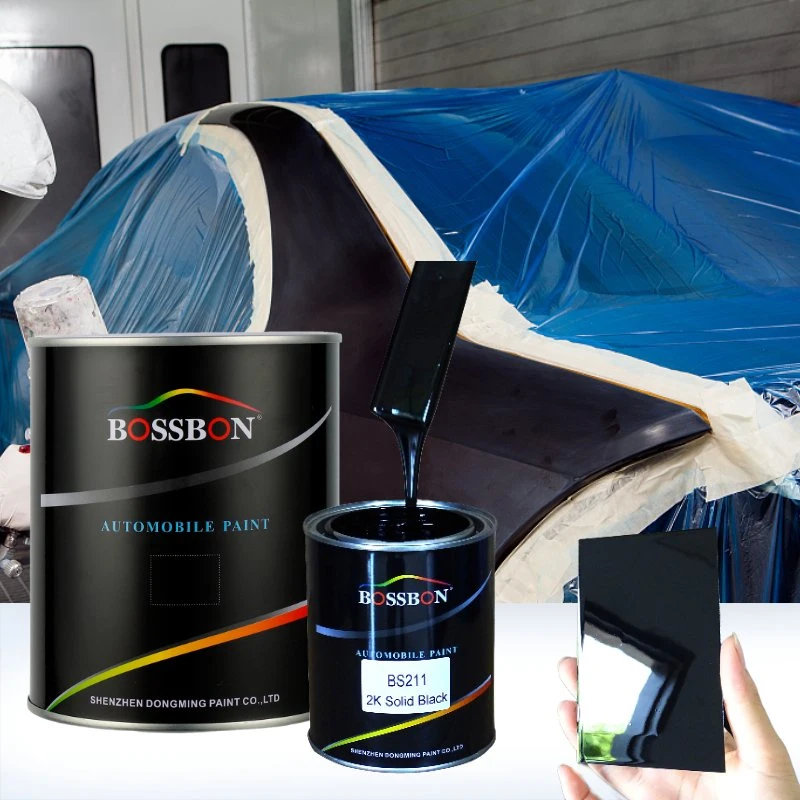 High Adhesion Acrylic Polyurethane Car Spray Auto Paint Refinish Fine Red Pearl PU Paint Mixing System