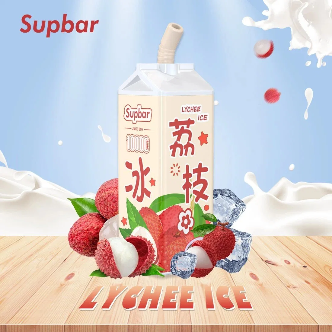 Supbar Juice Box 10000 Puffs Disposable/Chargeable E Cigarette Wholesale/Supplier Vape 600 mAh Battery