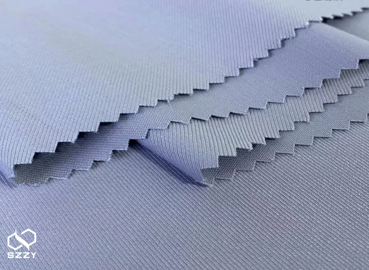 Heavyweight Tr Fine Diagonal Spun Fabric Is Suitable for Suits, Pants, Suits, Windbreakers, Coats and Outerwear