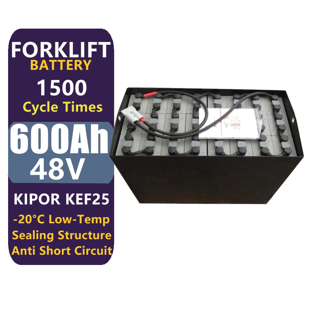 Replacement Kipor Kef25 Forklift Battery 48V 600ah Kipor Electric Forklift Battery