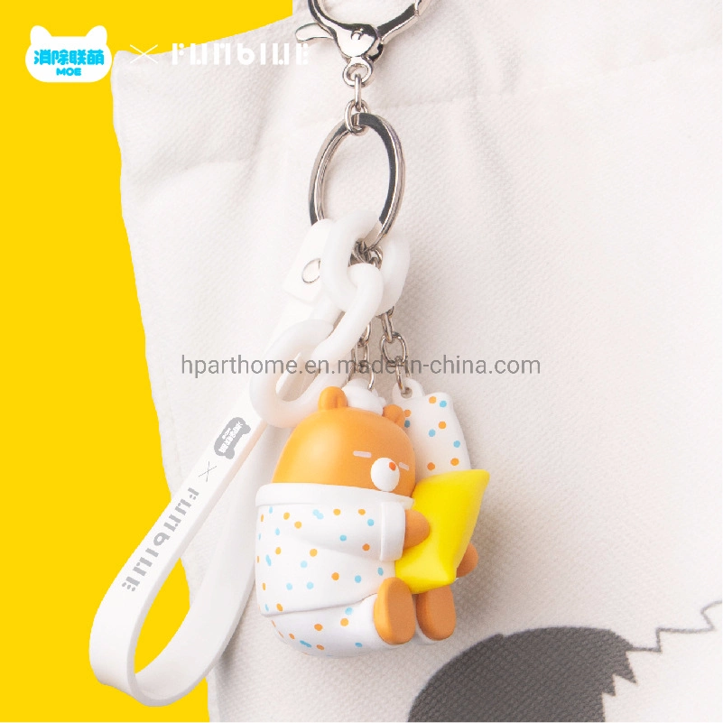 Custom PVC Dolls Plastic Keychain Promotional Gift