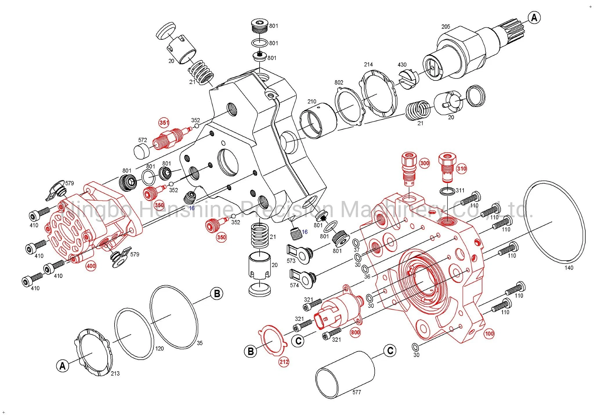 Imv 0928400705 OEM & ODM for Bosch Temsa Fuel Injection Pump 0445020208 Interchange 51111037824 Fuel Metering Valve 0 928 400 705 Business Wholesale/Supplier