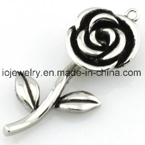 Clothes Accessory Rose Pendant Necklace for Women Lady Female