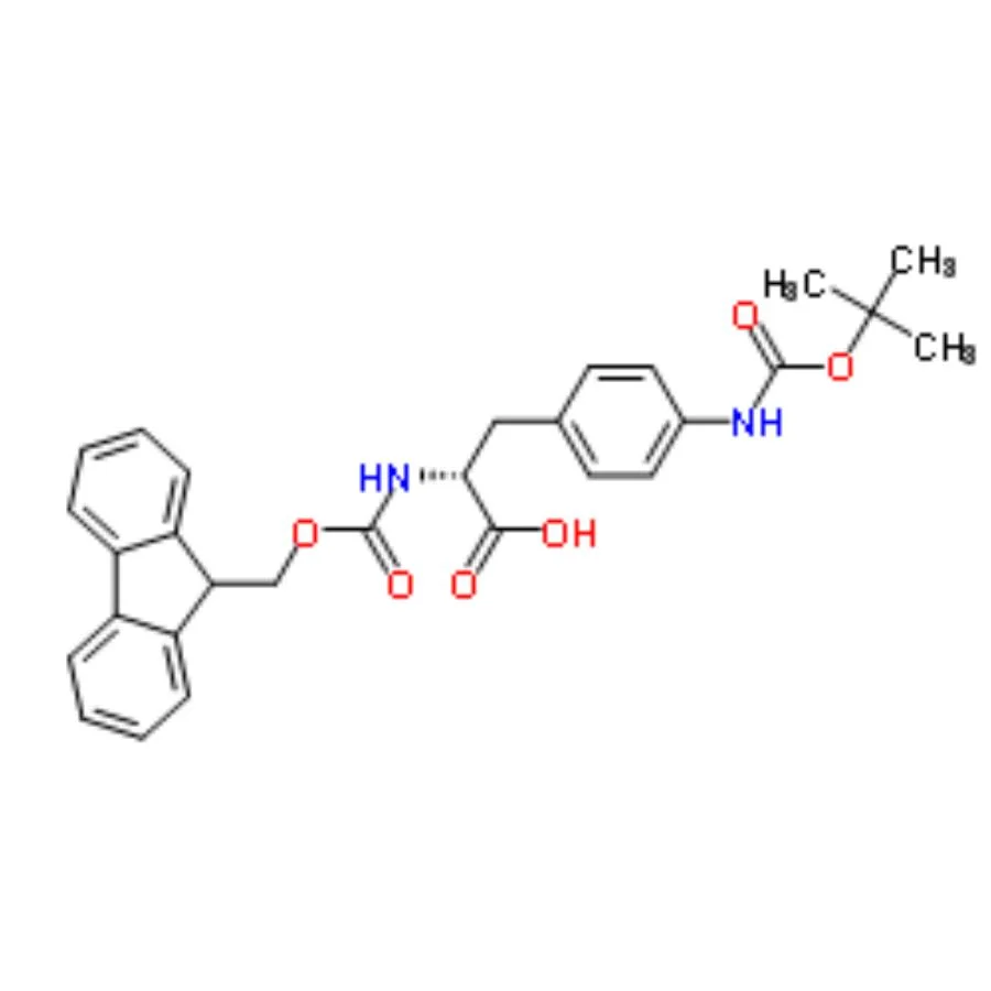 Diariamente matérias-primas Fmoc Medicina-D-Phe (4-NHBoc) -Oh grau de pureza de 99% N° CAS 214750-77-3