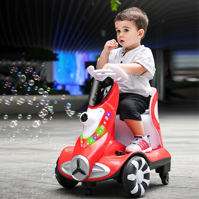 Hot Selling Children's Electric Balance Car Bubble Electric Toy Car Boys and Girls Can Sit Toy