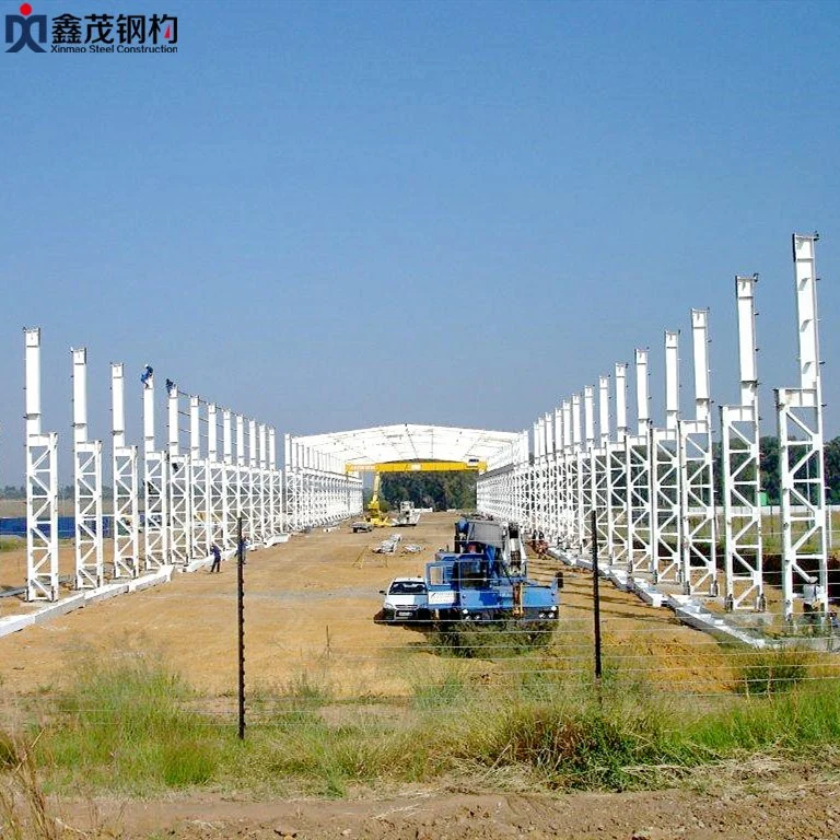 High quality/High cost performance Pre Engineered Prefabricated Modular Steel Frame Structure Prefab Metal Warehouse Building