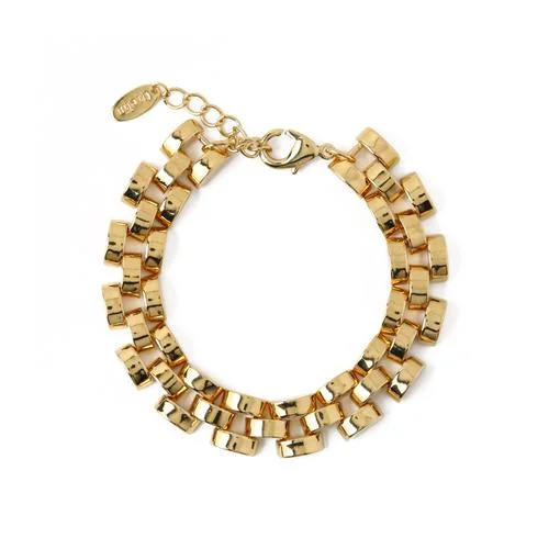Fashion Watch Link Personalized Bracelet Necklace Set Jewelry