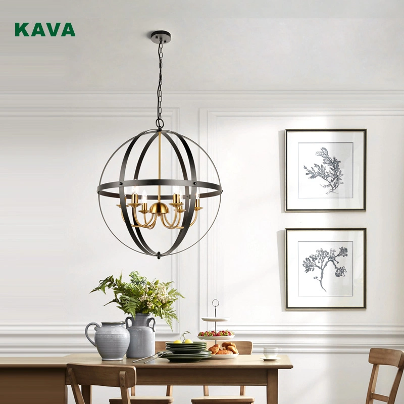 Industrial Style Pendant Light Hanginbg Light Pendant Round Light E14 Interior Lighting Home Decoration Chandelier