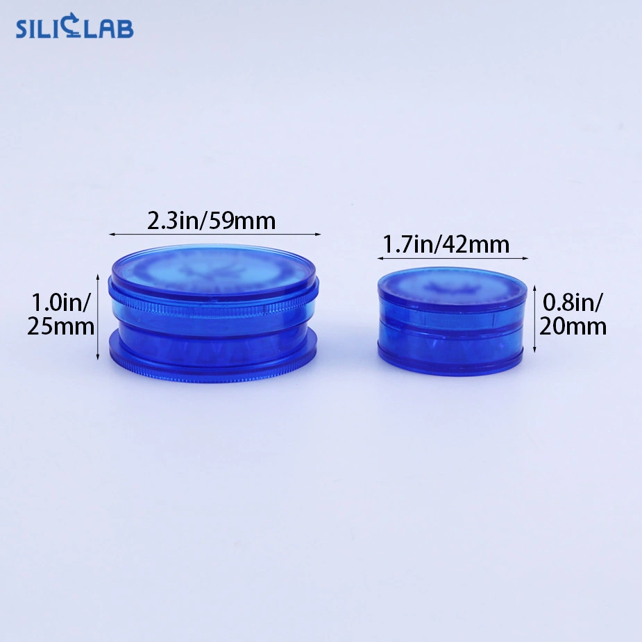 Economic Plastic Herb Grinder Doped Blunt Rolling Smoking Acrylic Grinders