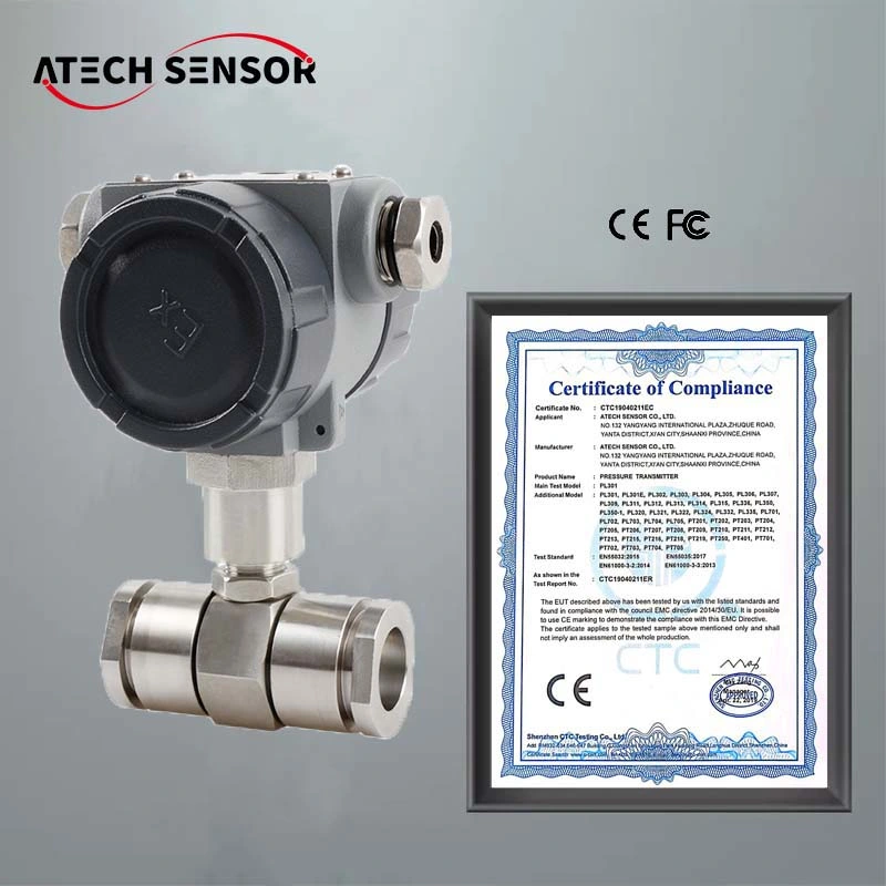 Ultrasonic for Diesel RS485 Modbus Fuel Water Turbine Conductive Liquid Flow Meter of China