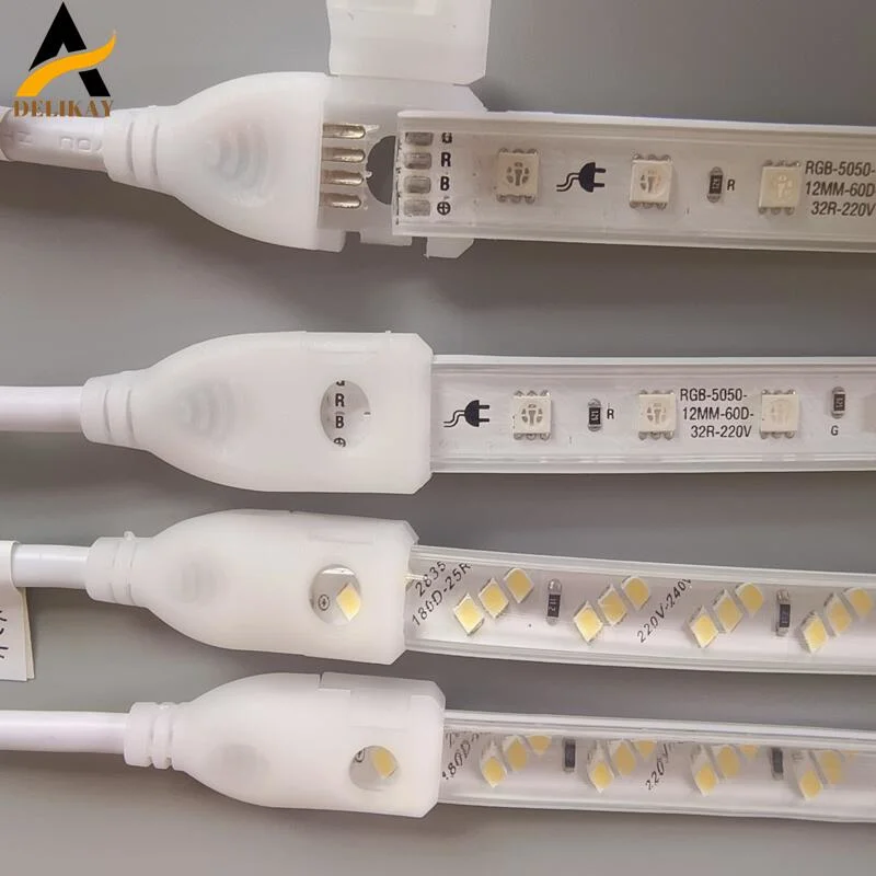 مصباح LED الخاص بموصل حامل الإبزيم AC220V110V عالي الفولتية