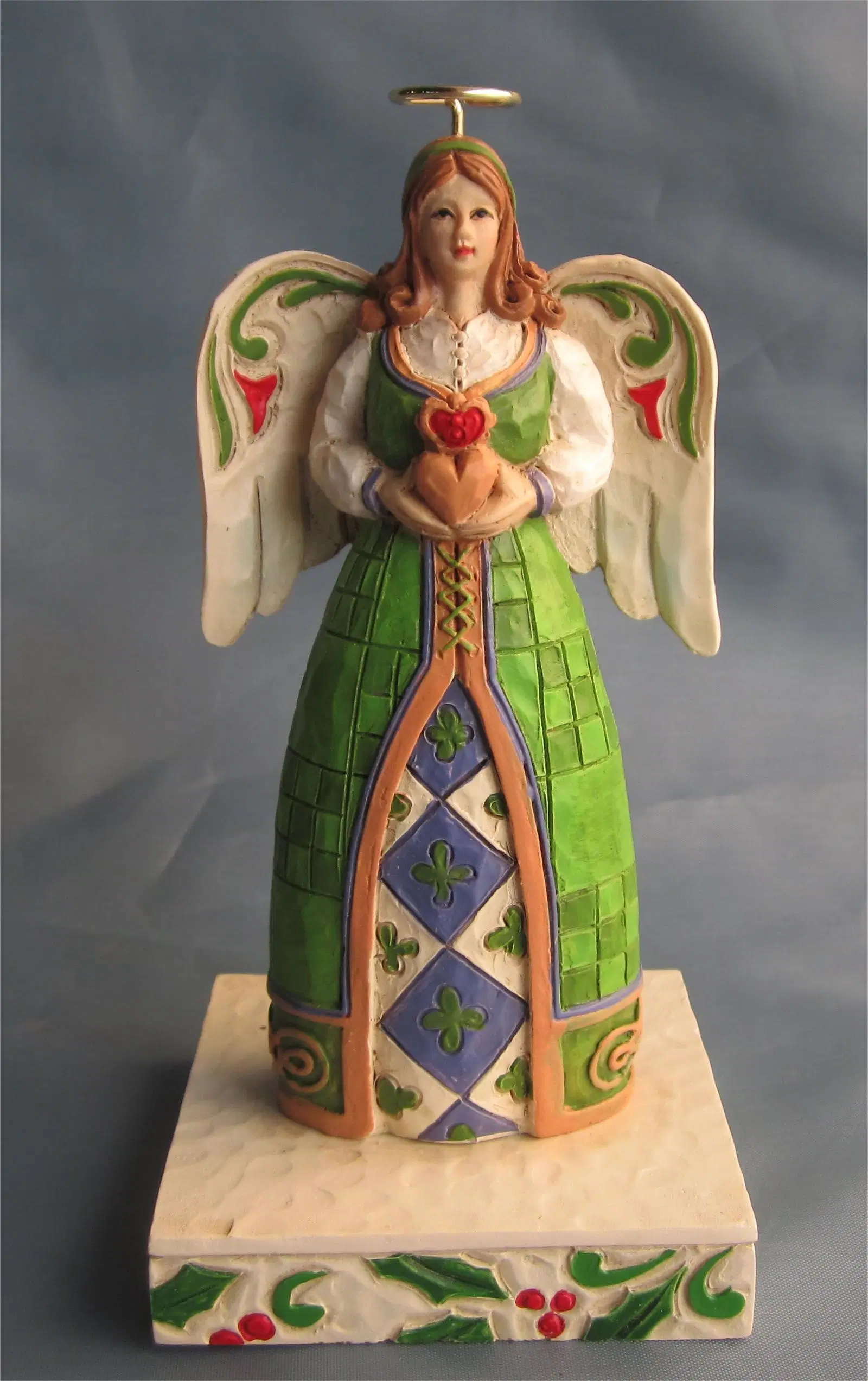 OEM Factory Customized Resin Craft Hanging Angels Resin Angel Figurine Polyresin Christmas Angel Polyresin Angel Figurine Angel Craft Manufacturer in China