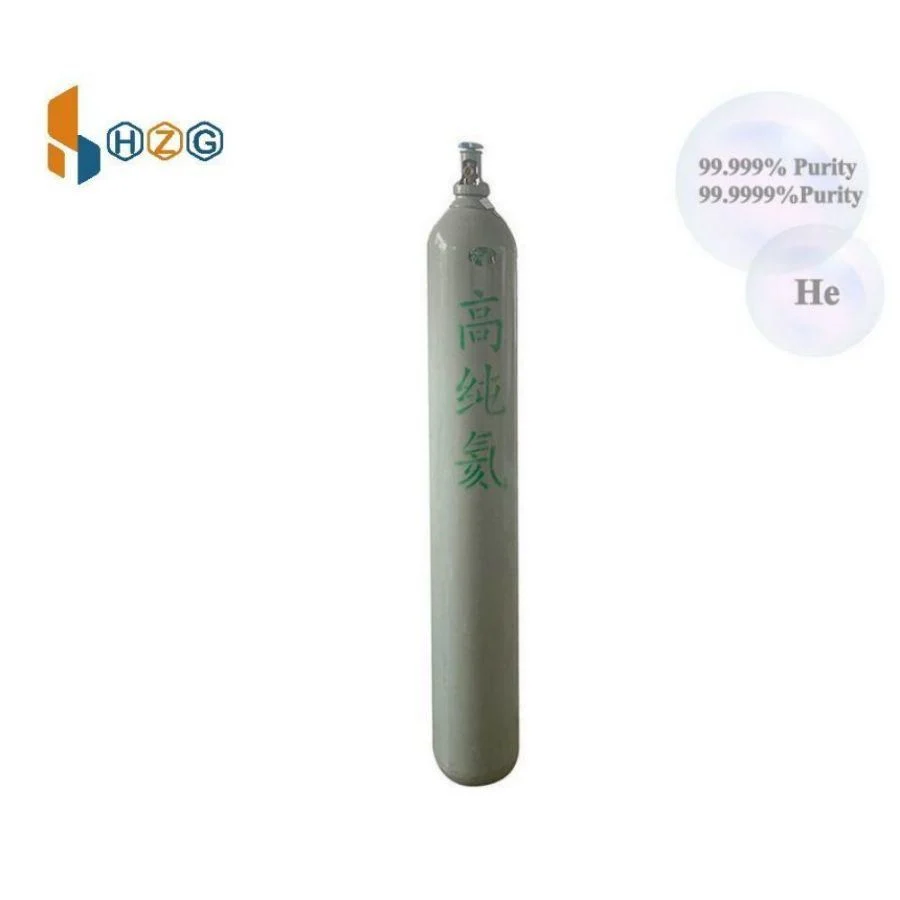 Industrial Pure Air Grade RM Cylinders 40L-50L Cylinder Helium Gas