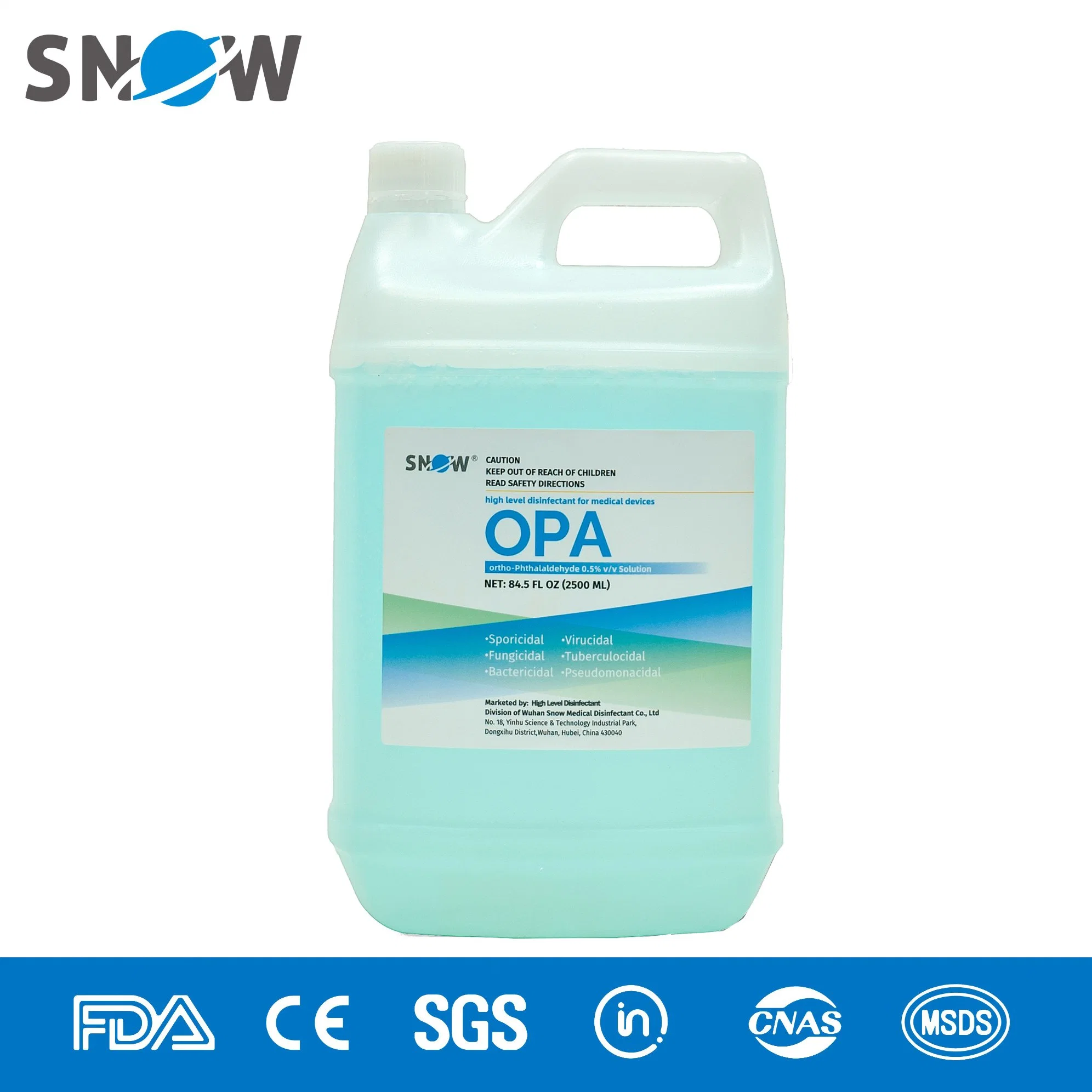 High Level Opa Disinfectant Solution for Disinfection of Scalpel Surgical Fork Surgical Forceps