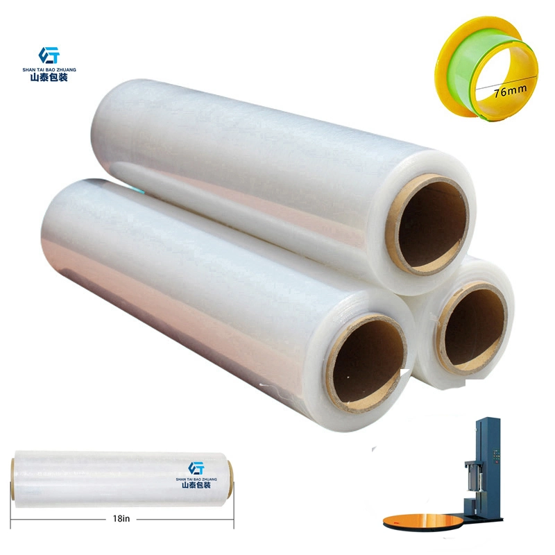 High Quality Black&White Stretch Film Pallet Shrink Wrapping Film