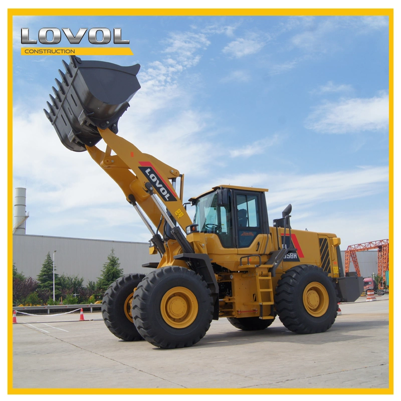 5 Ton 3 Ton Wheel Loader Construction Machinery with Transmission Front Loader on Sale Now