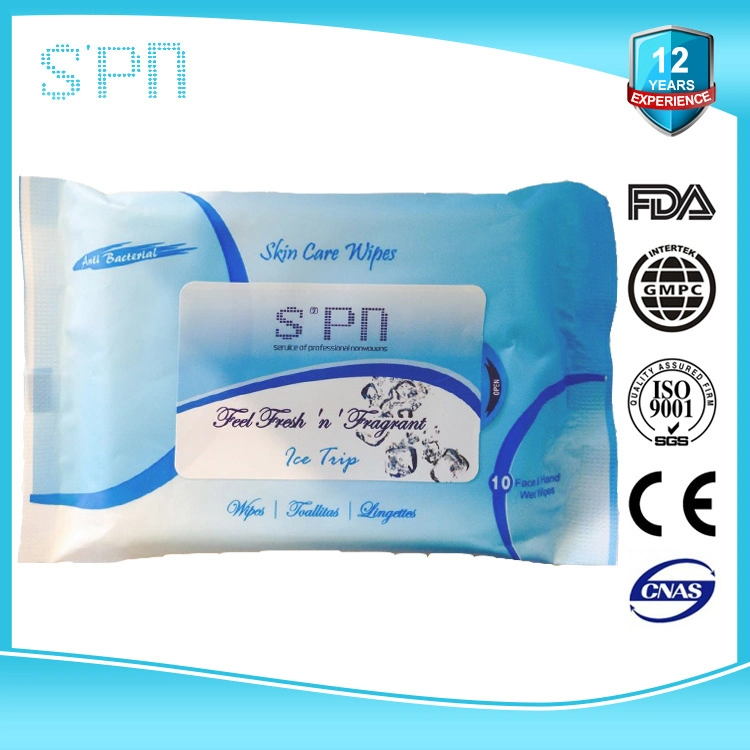 Special Nonwovens Moisturizer and Gentle Fragrance Non-Toxic Disinfect Soft Wet Materials Organic Sensitive Facial Cleansing Wipes