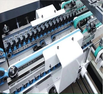 Automatic Medicine Food Corrugated Carton Cardboard Box Folder Gluer Making Machine (GK-1200PC)