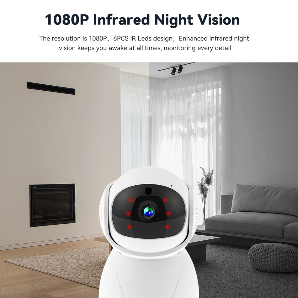 Tuya Smart CCTV Video Baby Monitor Indoor Wireless IP Camera