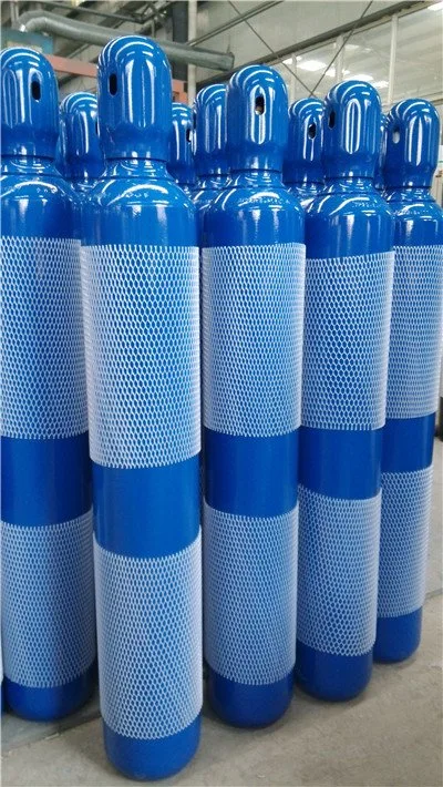 High Pressure Nitrogen Aluminum Gas Bottles Nitrogen Gas