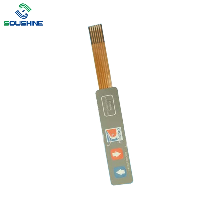 Flexible Remote Controller Push Button Touch Membrane Panels for Security System