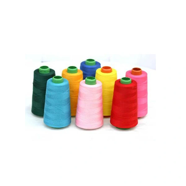 Factory Low Price 100% Spun Polyester Thread Sewing 40/2 5000y for Quality Clothes, Bags, Home Textiles