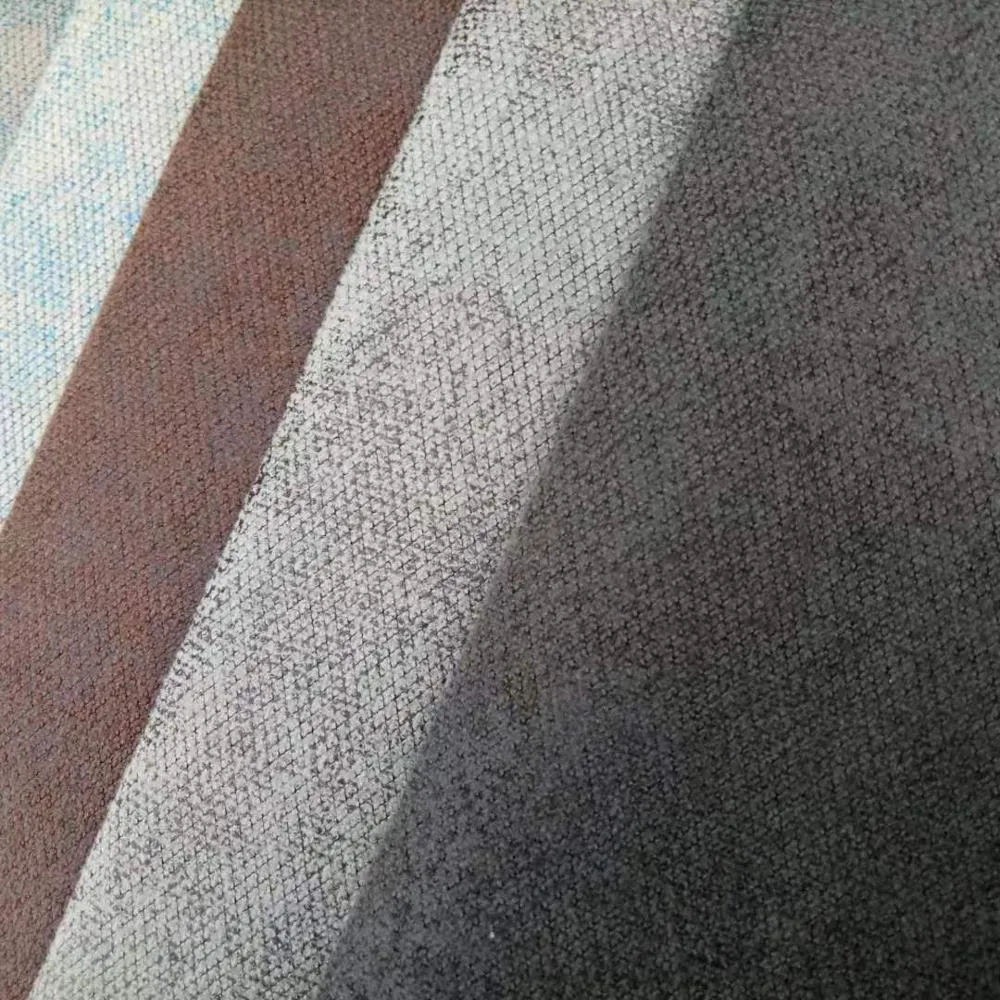 Bronceado sofá en casa de tejido de poliéster textil tejido de tafetán Eco de la Decoración