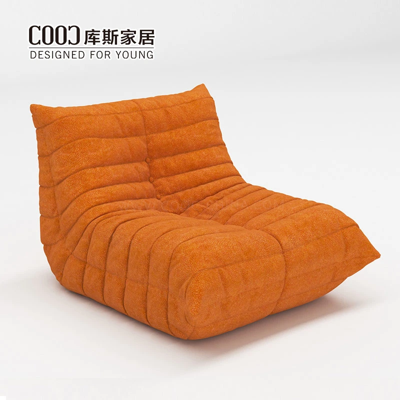 Großhandel Tatami Stuhl Nordic Style Couch Wohnzimmer Tatami Sofa Entspannen Sie Lazy Sofa Floor Togo Sofa