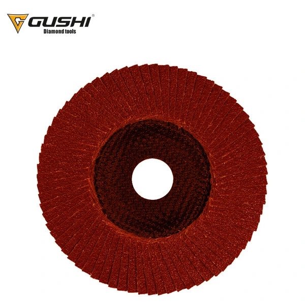 Custom 4"-7" 40#-320# Grit Zirconia Oxide Abrasive Flap Disc for Metal