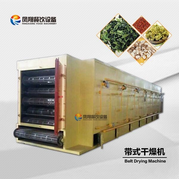 Continuous Belt Type Tunnel Vegetable Fruit Food Dryer Drying Machine