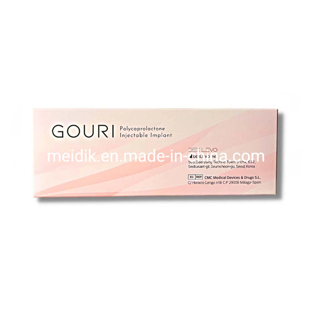 Gouri Filler Gouri Polycaprolactone Injectable Implant (1X1ml) New Collagen Injection for Face Dermal Filler