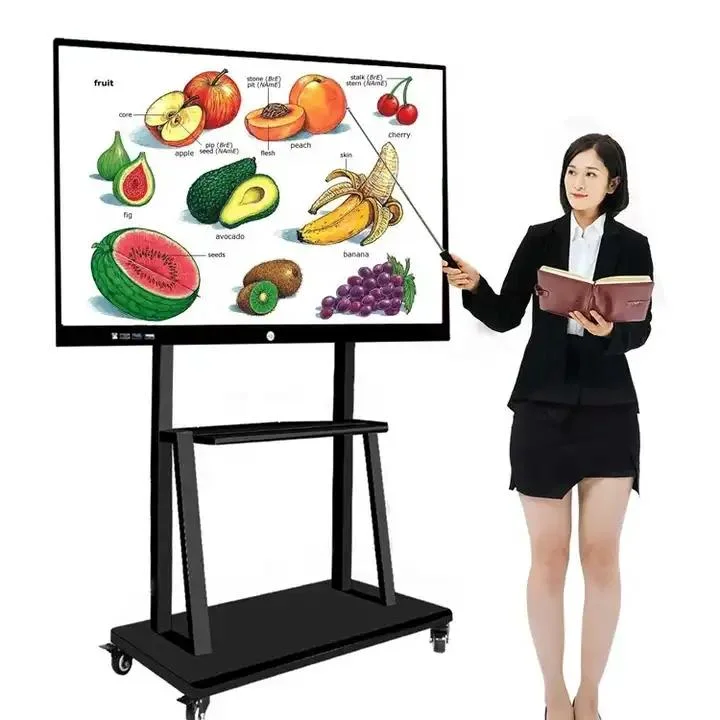 Big Size 65 Inch Touch Screen LED Interactive Touch Display LCD Smart Whiteboard Multi-Touch Interactive Flat Panel Display