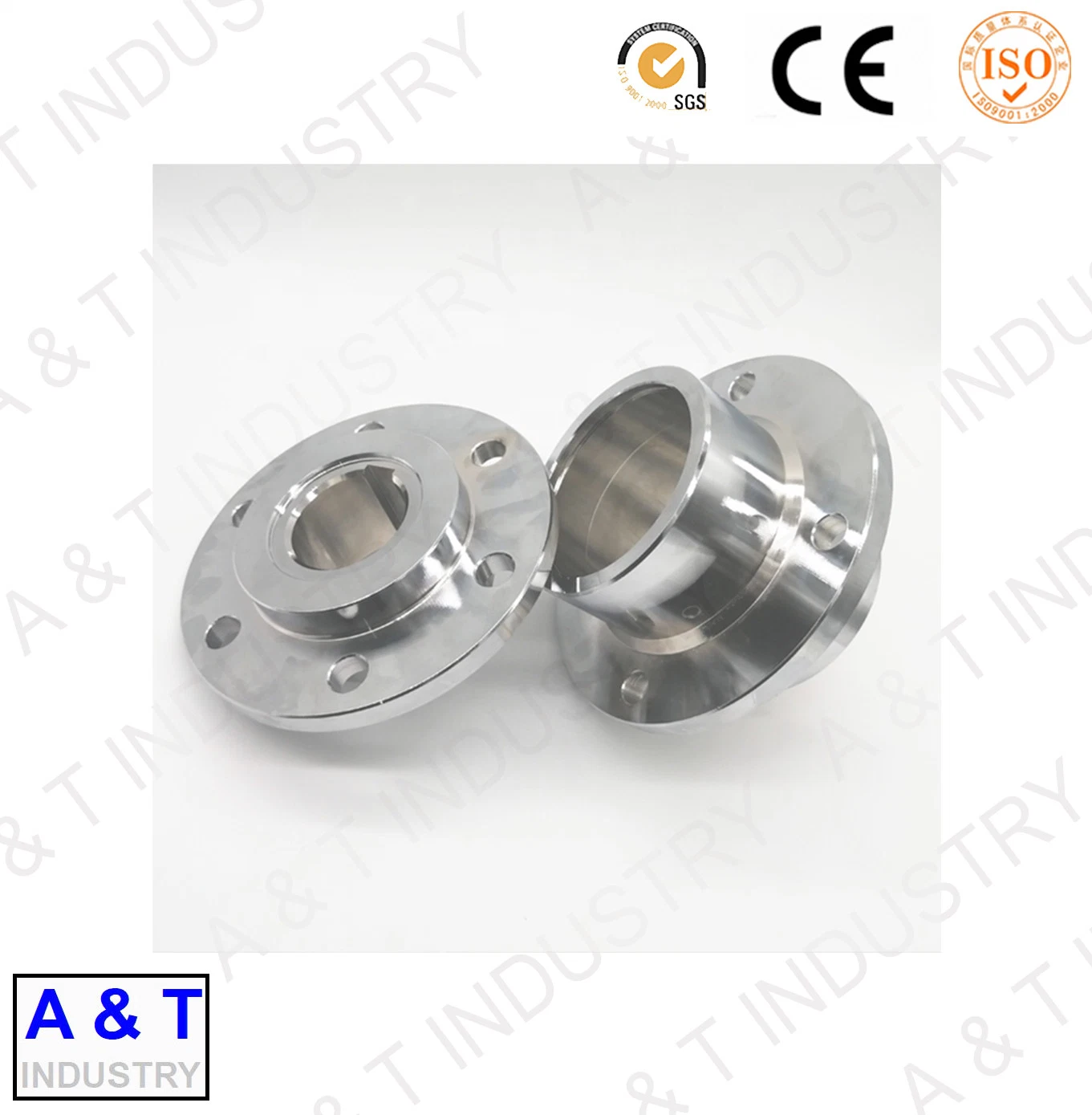 Metric Supplier Industrial Pipe Adapter Collar Forged Forging 6 Hole DIN Carbon Steel Plate Flange