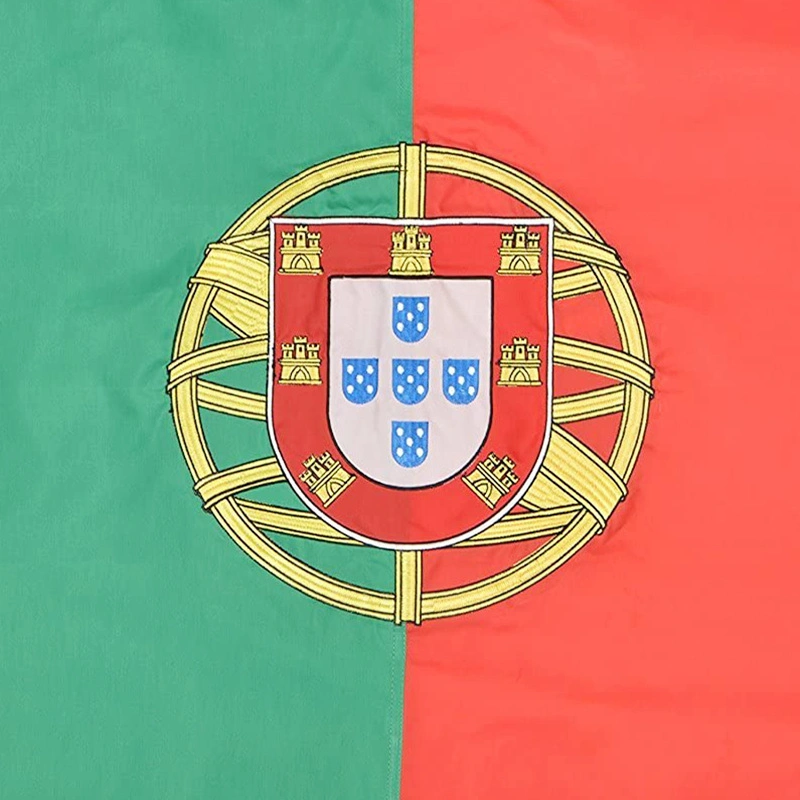 Hochwertige Polyester Portugal National Flagge