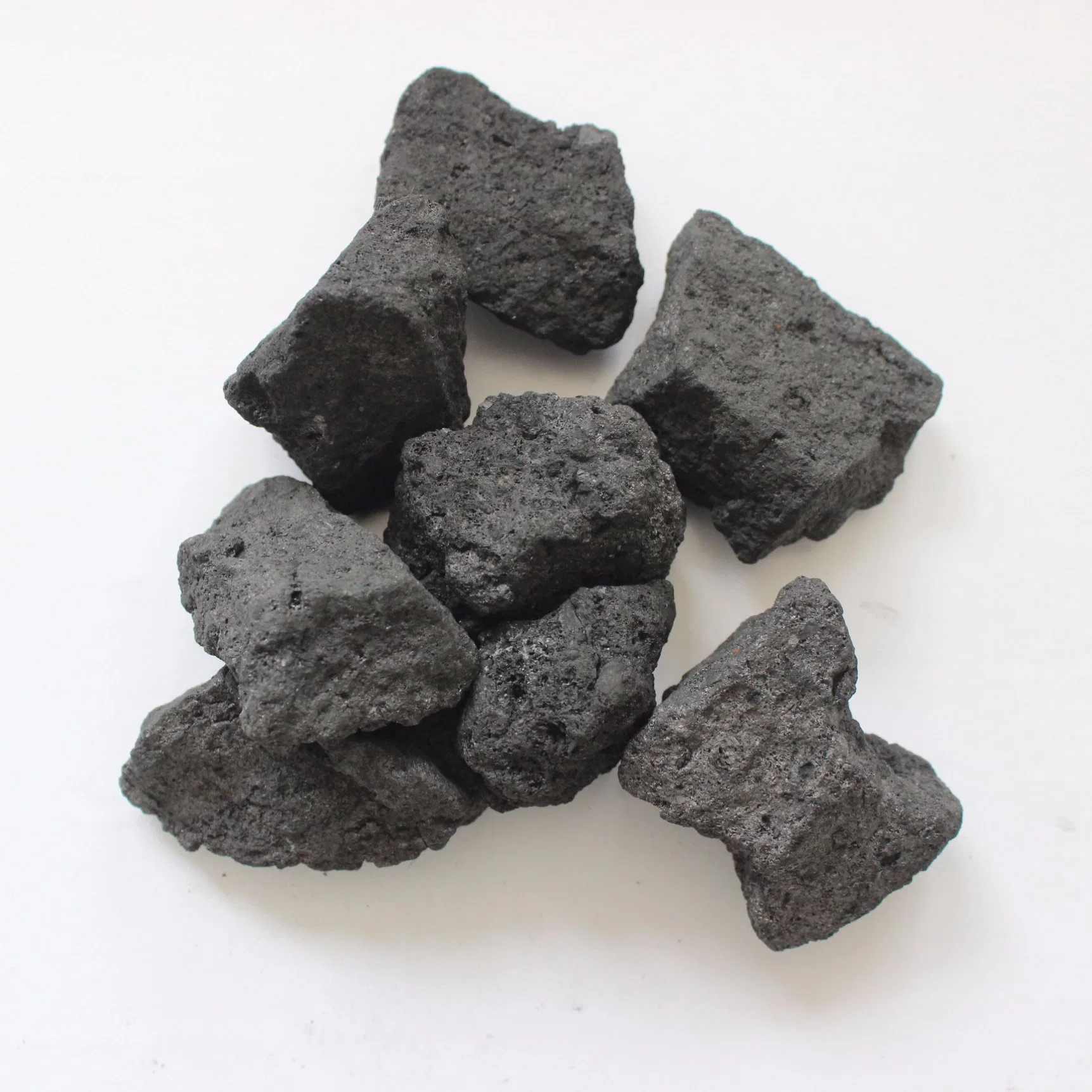 Fornecedor de fábrica baixo teor de enxofre calcinado petróleo coque 3-5mm preço baixo Para Venda coque de carbono de Petcoke calcinado