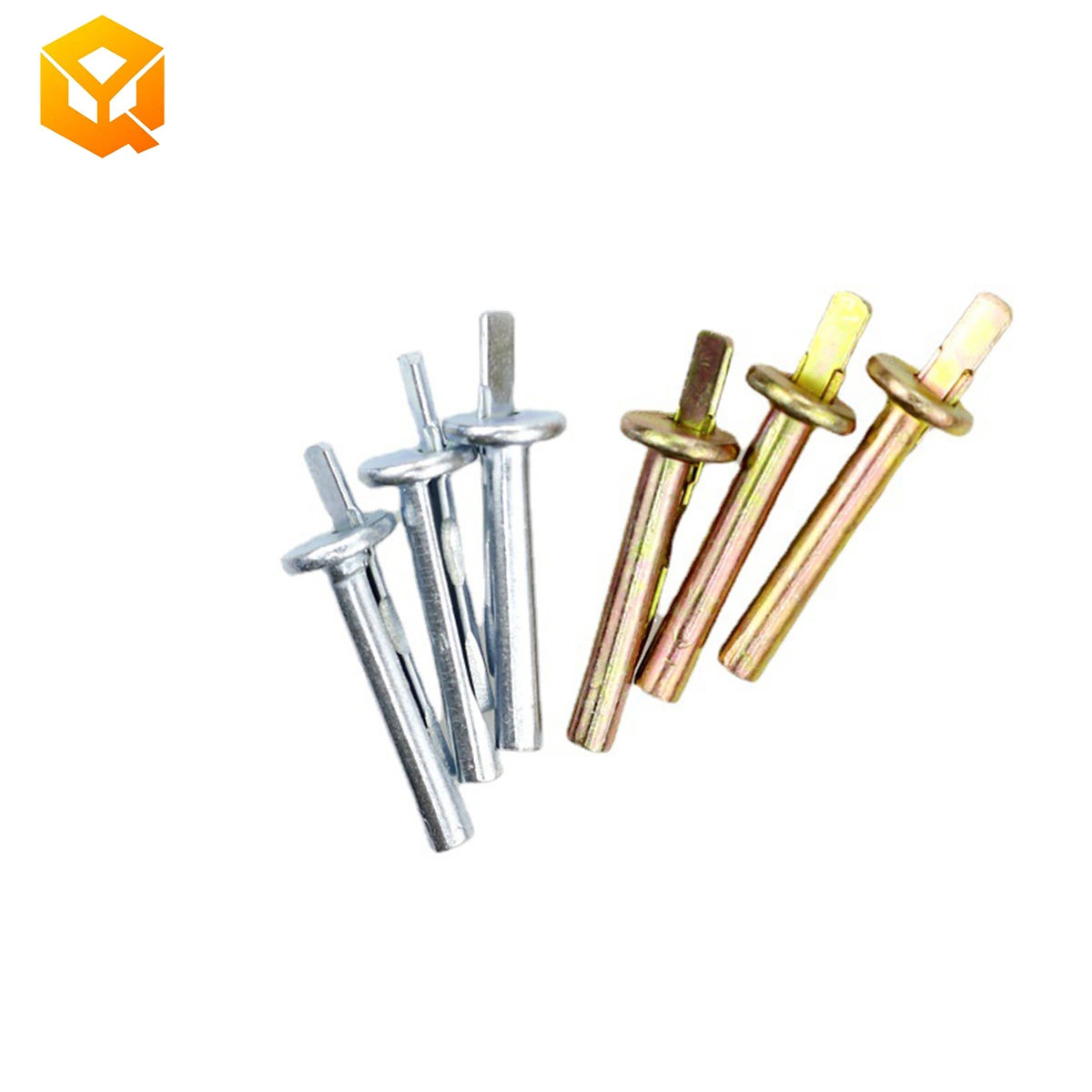 Carbon Steel Yzp Safety Nail Anchor Bolts Ceiling Anchor Quick Insertion Anchor 6*40 6X40 6*65 6*60 Customization Ceiling Anchor