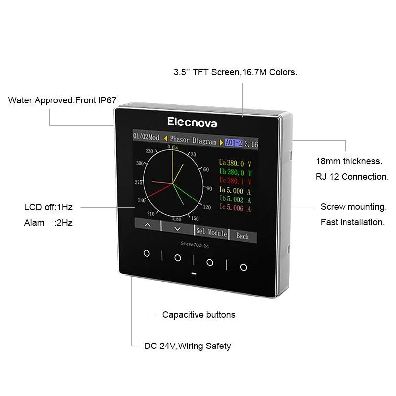 Sfere700-D1 Power Monitoring Module Energy Metering Module Voltage Current and Power Monitoring Meter