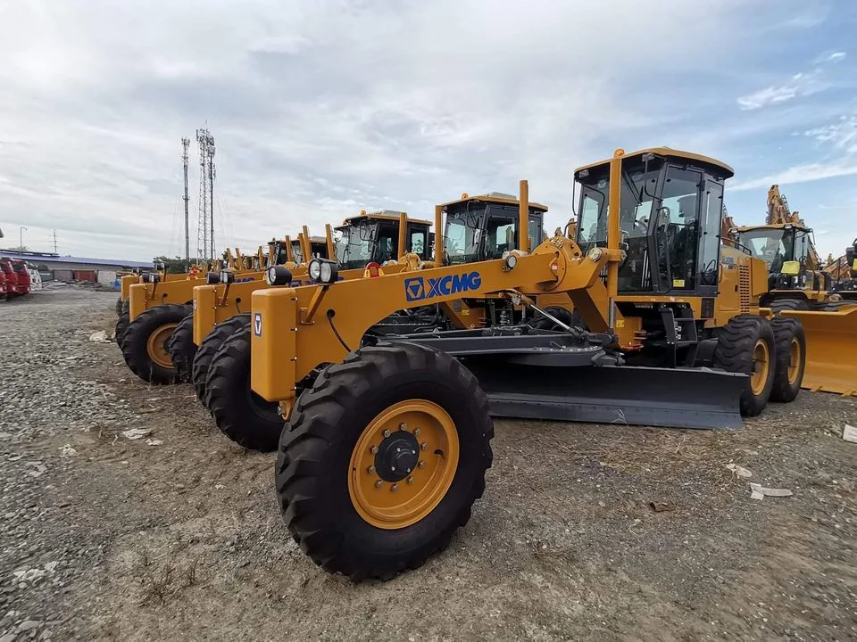 X C M G Fabricante original Gr135 Mini Road Grader Máquina