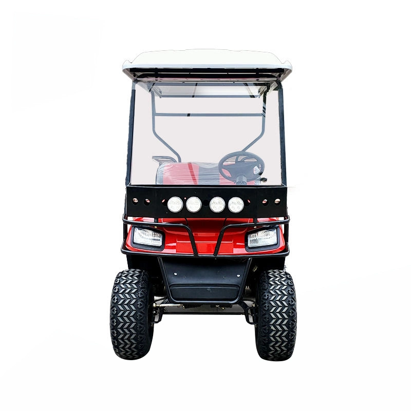 4 Seater Golf Carts Electric with Cargo Hopper