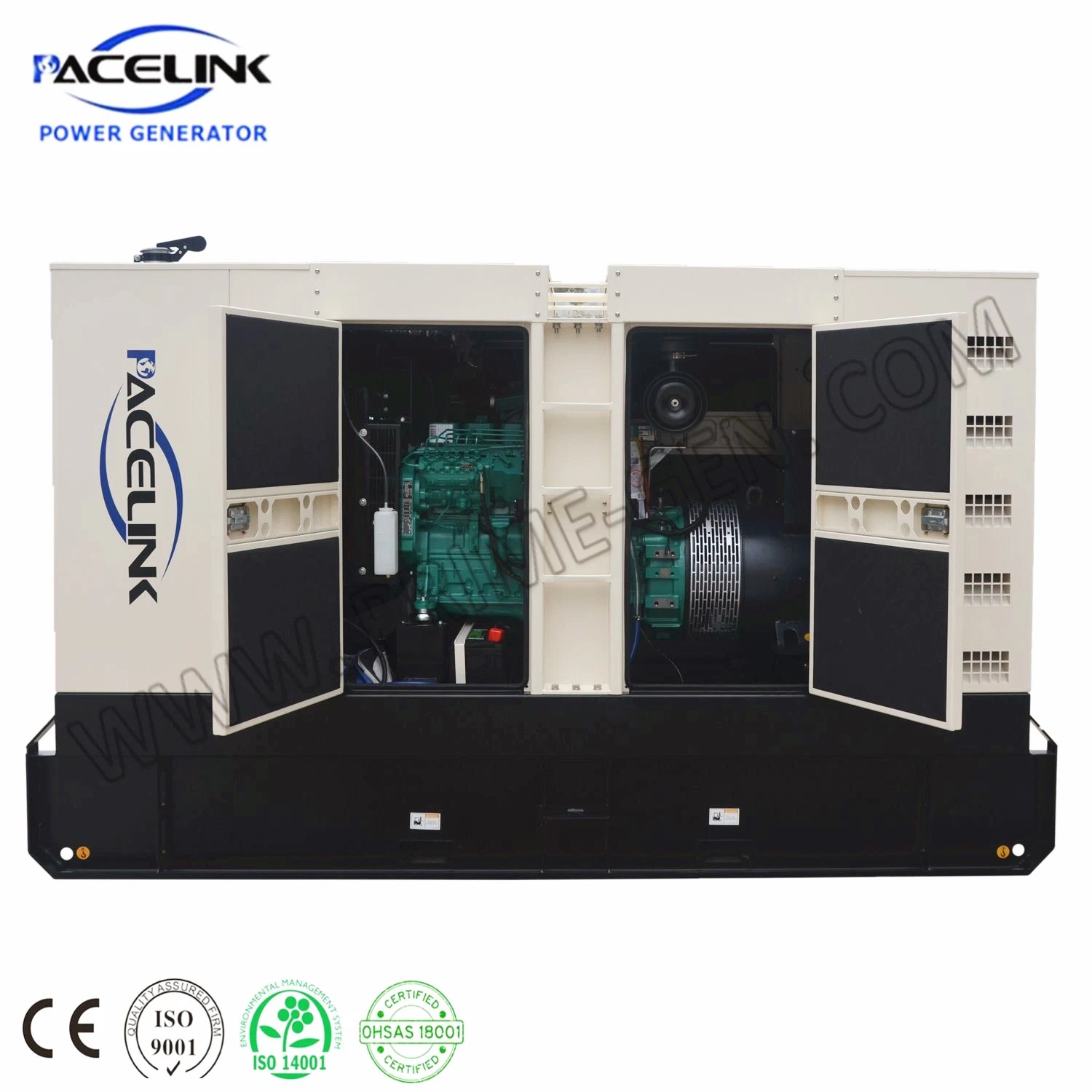 25kVA~1500kVA Cummins Powered Silent Soundproof Diesel Generator with Ce/ISO