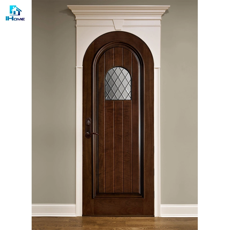 Oak Veneer Solid Wood Wooden Interior Painting Wood Door for Kitchen Cabinet